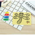 Small size 11.4x8.4cm Colorful children sand painting card Sand painting